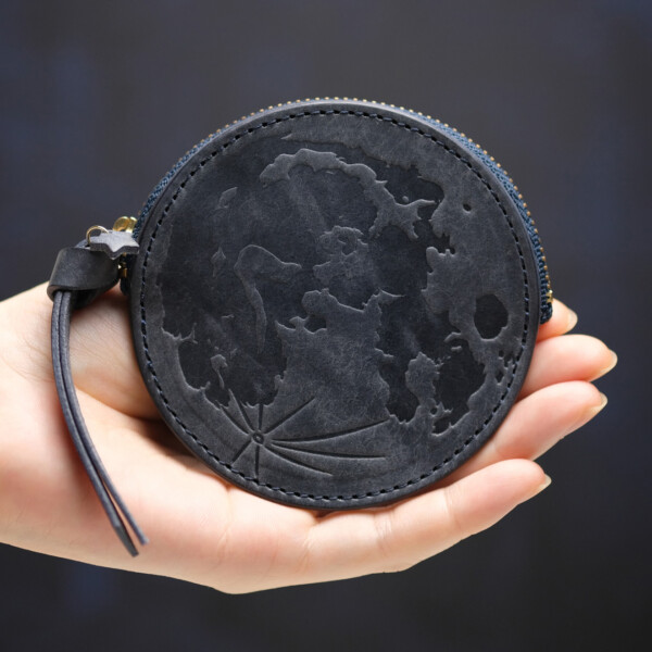 LeatherMoonコインケース〈新月〉
